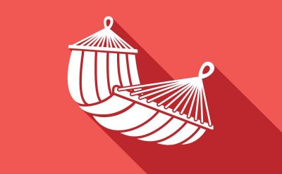 vector image of a hammock demonstrating pelvic floor